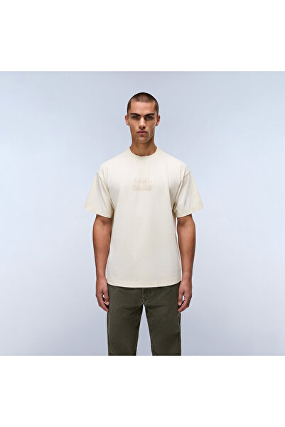 Napapijri Comel Erkek Bej T-Shirt