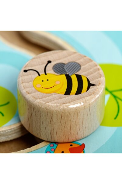 Lucy&Leo Puzzle din lemn - Labirint, Insecte și Păsări