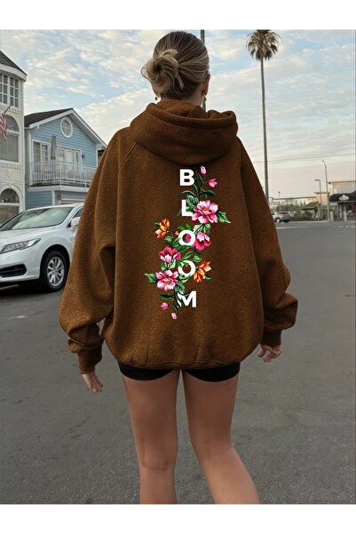 ArtYus Unisex Bloom Flower Colorat Special cu imprimeu Bumbac supradimensiona...