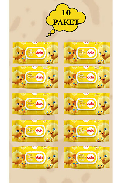 Dalin ISLAK HAVLU 56 YAPRAK 10 PAKET (560 YAPRAK)