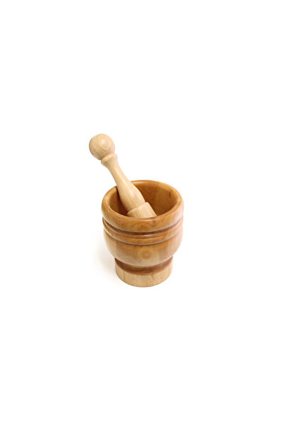 Calder Wooden Mortar and Pestle 12x13 cm