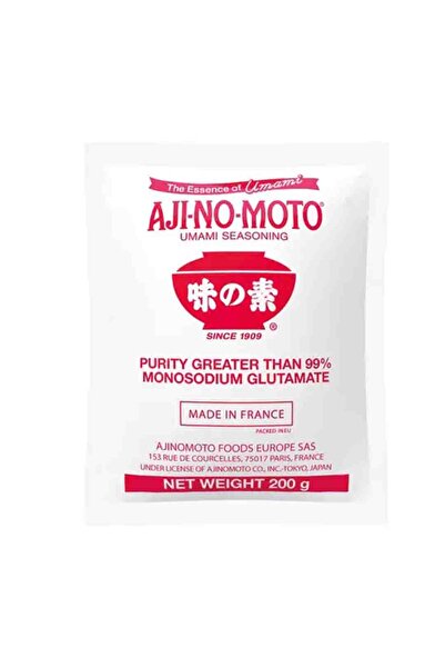 Top Ingrediente Ajinomoto – Monosodium Glutamate - Glutamat Monosodic - MSG – Puritate 99 % - 200 Grame