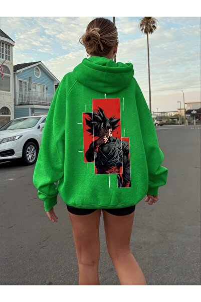 ArtYus Unisex Dragon Ball Colorat Special cu imprimeu Bumbac supradimensionat...