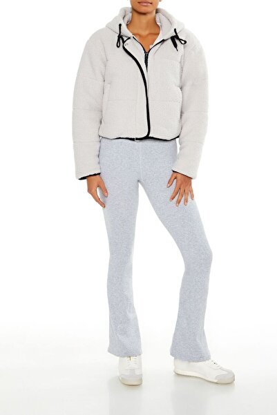 Forever 21 Kapüşonlu Active Suni Kürk Ceket
