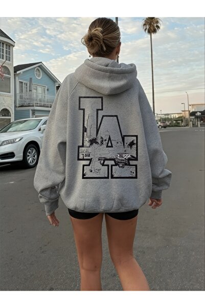 ArtYus Unisex LA Los Angeles Colorat Personalizat cu imprimeu Bumbac supradim...