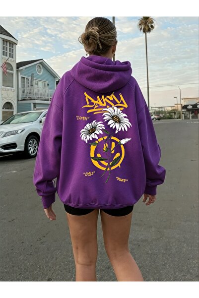 ArtYus Unisex Daisy Daisy Colorat Special cu imprimeu Bumbac supradimensionat...