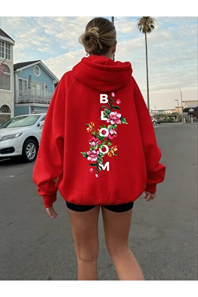 ArtYus Unisex Bloom Flower Colorat Special cu imprimeu Bumbac supradimensiona...