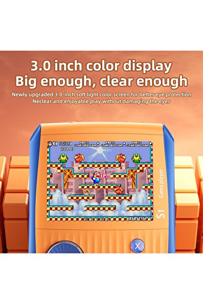 Generic Portable Retro Mini Game Console 666 Classic FC Games 3.0" Color Screen | Best Gift