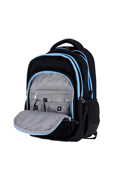 Strigo Ghiozdan Misty+ Black Bicycle PL009, 24L, 39X27X18cm