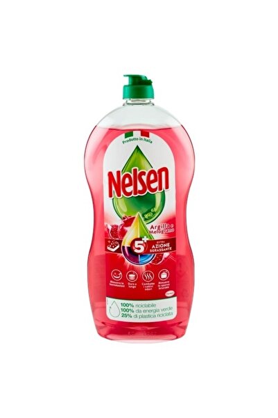 Nelsen Detergent pentru vase Argila si Rodie 0,9 L