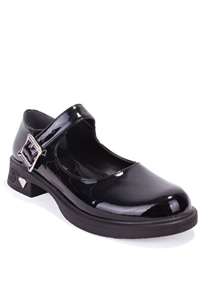 DAGOSTER Dza07-1004V01 Black Patent Leather Casual Loafer Women's Shoes