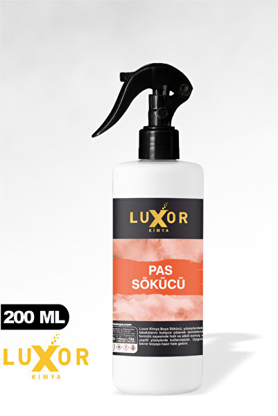 Luxor Kimya Pas Sökücü 200 Ml