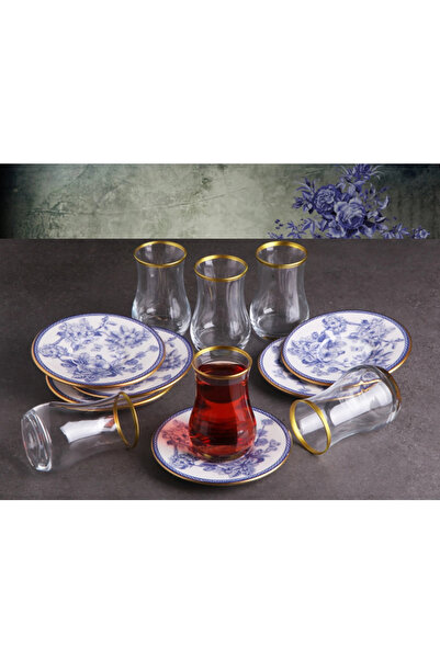 Panayır Home Spring Time 12 Piece Tea Set