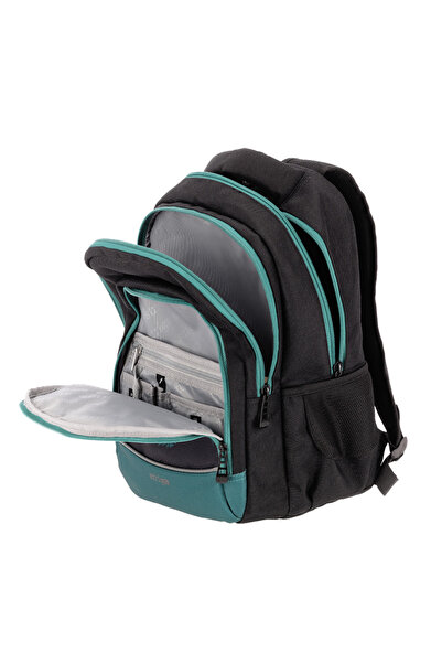 Strigo Misty+ Black Dinosaur Backpack PL004, 24L, 39X27X18cm
