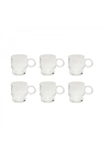 Secret de Gourmet Set of 6 heat-resistant glass cups, Lorene, 300 ml