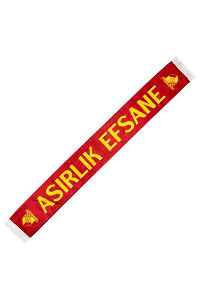 GOZGOZ Göztepe Asırlık Efsane Kırmızı Şal Atkı