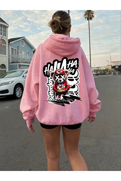 ArtYus Unisex majica Cheif Bear Šarena Specijalna Štampano Pamuk Oversize kro...