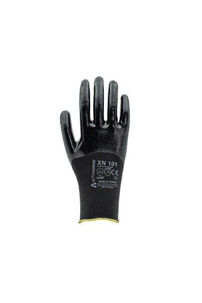ACTIVEHAND Xn 101 Sy/Sy No:9 3/4 Nitrile Coated Polyester Gloves