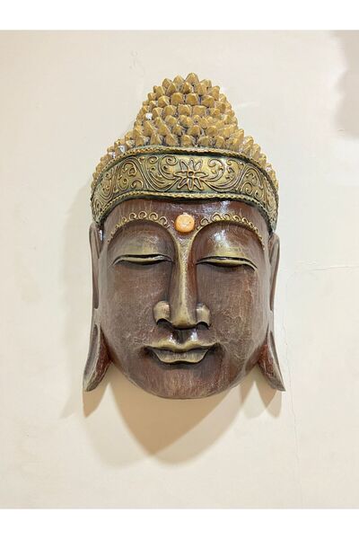 Gardenya Buddha ( Buda ) Dekoratif Polyester Duvar Objesi