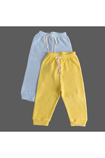 minilkabebe Bebek Waffle Patiksiz Tek Alt 2 li eşofman