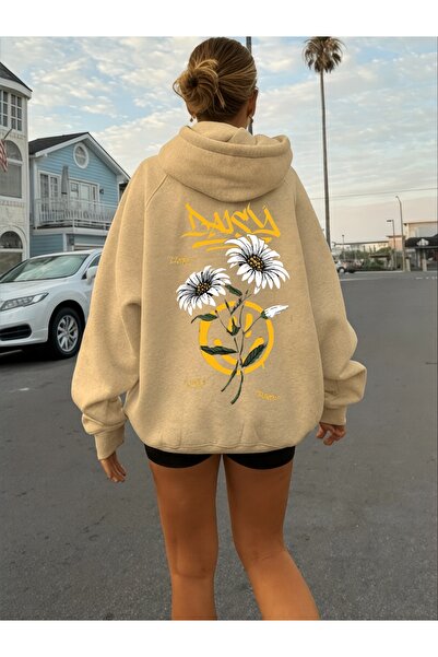 ArtYus Unisex Daisy Daisy Colorat Special cu imprimeu Bumbac supradimensionat...