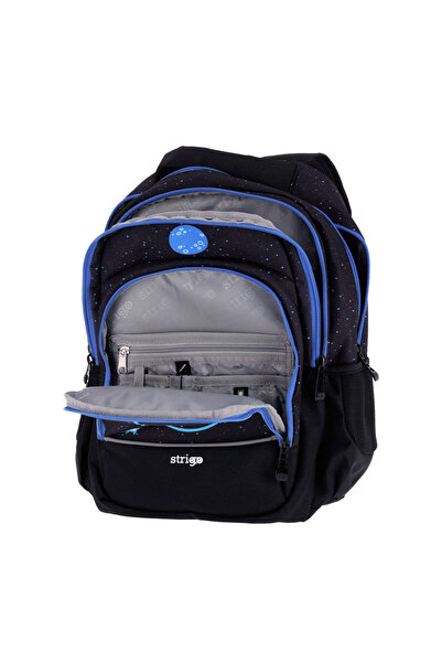 Strigo Ghiozdan Misty+ Black Cosmos PL006, 24L, 39X27X18cm