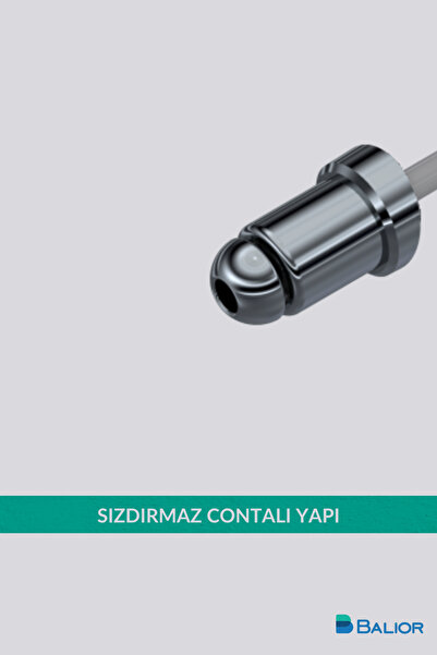 BALİOR Klozet Taharet Çubuk Ucu Krom Perlatör