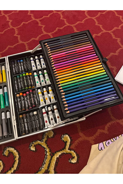 Primo Plus 145-Piece Art Supplies Set Multicolour