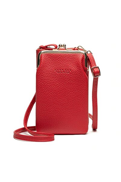 PFY - Portofel tip geantă de mână, PT794 Angela, roșu