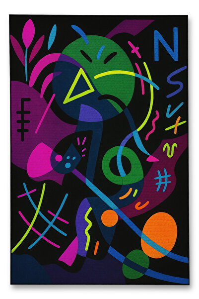 Rugs Modern Halı سجادة موسو ذات نمط الجرافيتي المنسوجة ذات الطابع العتيق للدي...