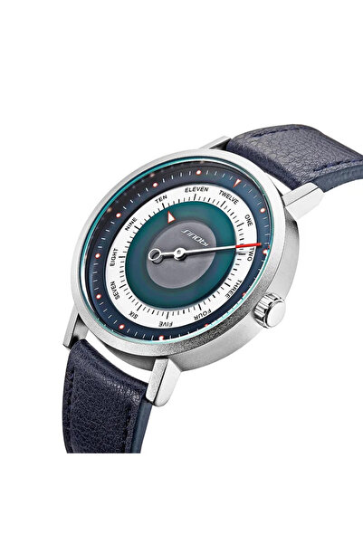 Sinobi Ceas de mână bărbătesc, mecanism cu cuarț creativ, japonez, sport, elegant, din piele