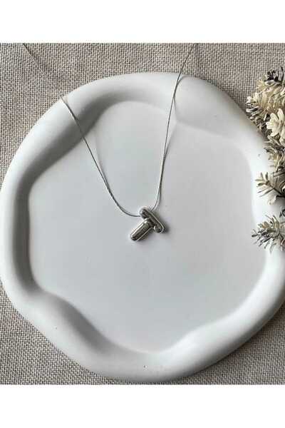 pure age Top Quality Embossed Balloon Letter Necklace