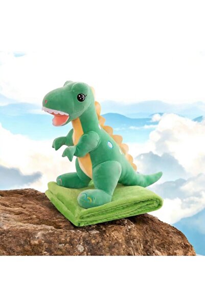 Picodino Plush Toy with Blanket, Dinosaur,
