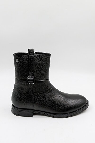 Venüs Cizme Western pentru femei din piele naturală cu detaliu Trok 2552701K ...