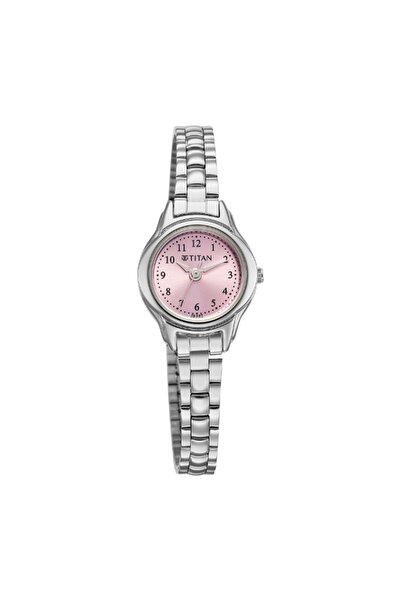 Titan Women's Analog Pink Dial Watch - 2401SM04