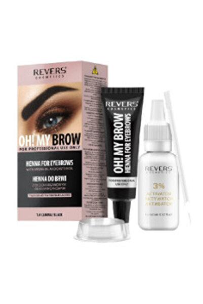 Revers Henna Eyebrow Dye Black 1.0, 30 ml