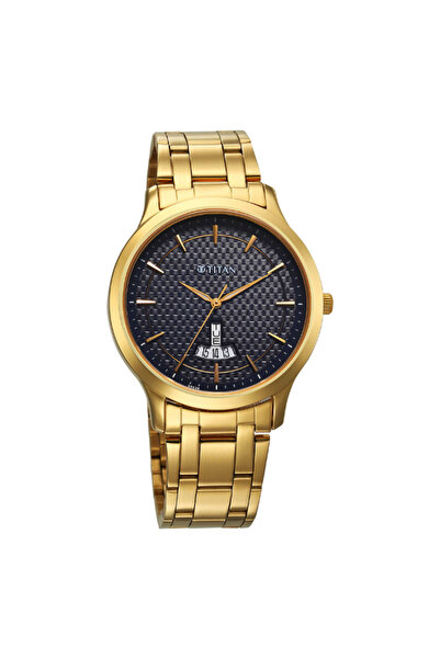 Titan Men's Analog Blue Dial Watch - 1825YM13