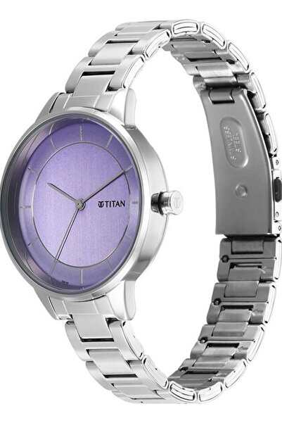 Titan Women's Analog Mauve Dial Watch - 2648SM12