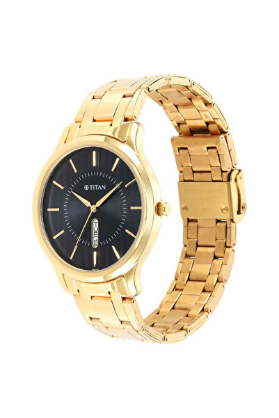 Titan Men's Analog Black Dial Watch - 1825YM02