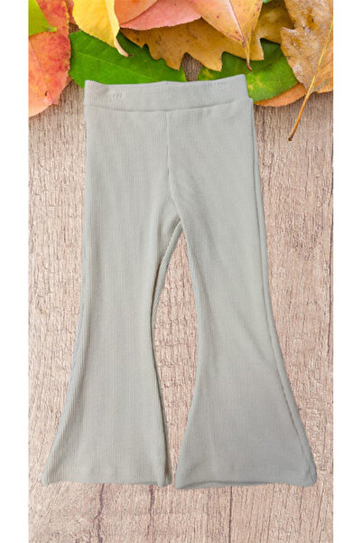 Cevval Minigirls Spanish Long Legs with Elastic Waist Extra Flexible Ribbed Luxury Leggings