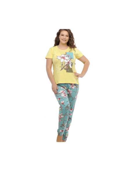 Generic Women's Oversized Cotton Pajamas - PJ 991