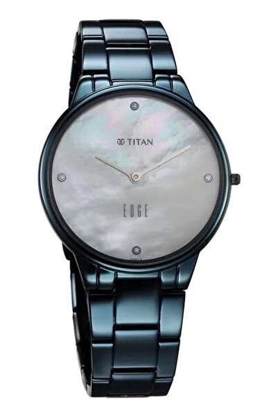 Titan Women's Analog Mother Of Pearl Dial Watch - 2734QM01