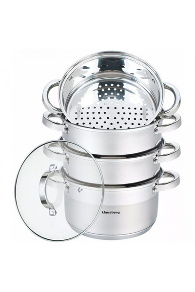 Other KLAUSBERG STEAM POT 5 PIECES 20cm KB-7140