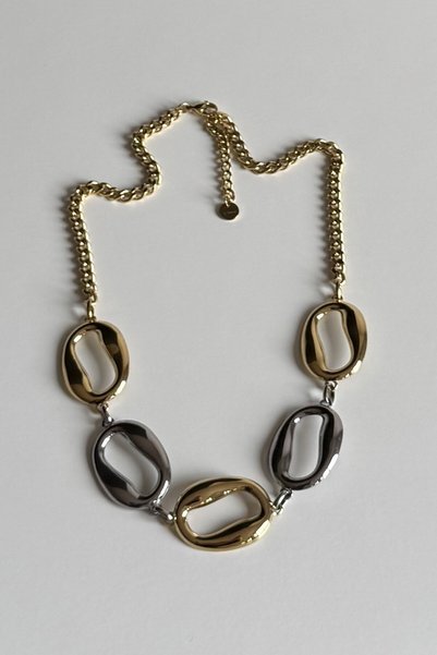 Beca Atelier Bold Harmony Steel Necklace