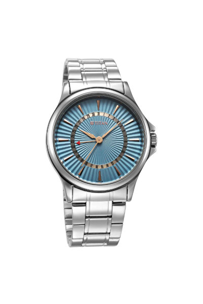 Titan Men's Analog Blue Dial Watch - 10038SM01