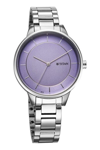 Titan Women's Analog Mauve Dial Watch - 2648SM12