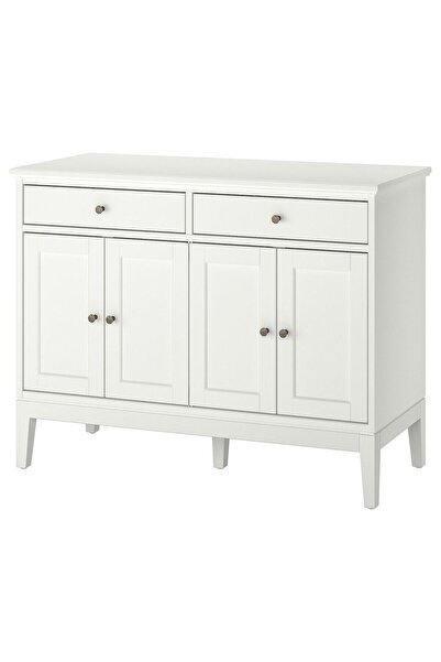 hobiurun Konsol, beyaz, 124x50x95 cm