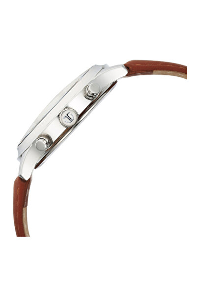 Titan Men's Multifunction Silver White Dial Watch - 1874SL05