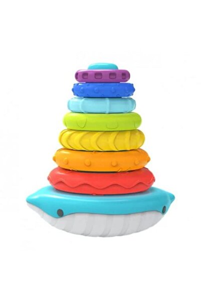 OEM Balenă de jucărie stivuibilă curcubeu