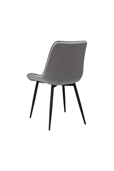 ARTA DOOR Set 2 Scaune Onix Gri, HoReCa, Bucătărie , Living, Birou, Dormitoare,Holuri